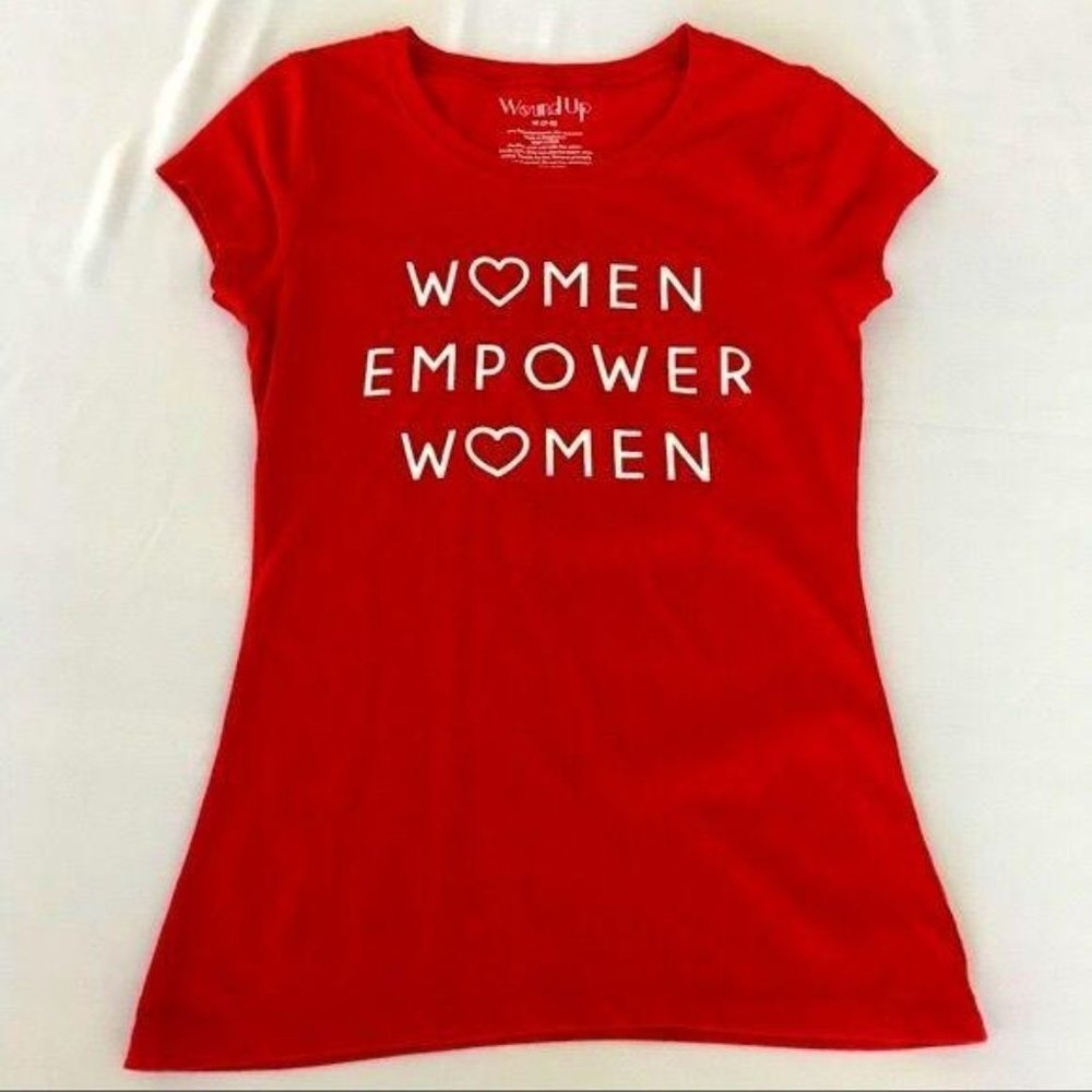 'Women Empower Women' Red T-shirt